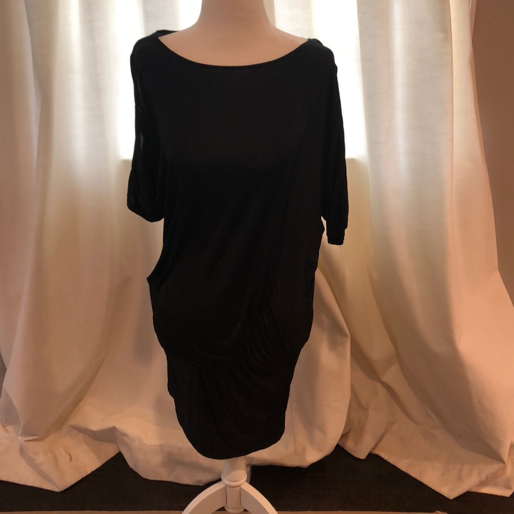 Alice+Olivia black dress